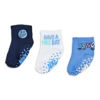 推荐Nike Kids Ankle No Slip 3 Pack - Unisex Socks商品