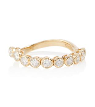 商品ONDYN | Capri 14kt gold ring with diamonds,商家MyTheresa,价格¥20344图片