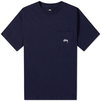 stussy包, STUSSY | Stussy Stock Logo Pocket Tee商品图片 