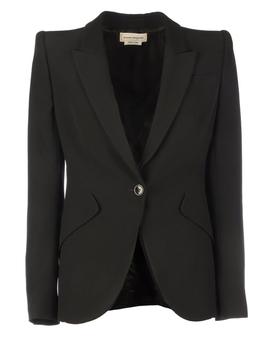 Alexander McQueen | Alexander McQueen Leaf Crepe Jacket商品图片,7.4折起