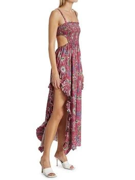 CAROLINE CONSTAS | Caroline Constas Margo Gown Pink Enchanted Paisley,商家Premium Outlets,价格¥2366
