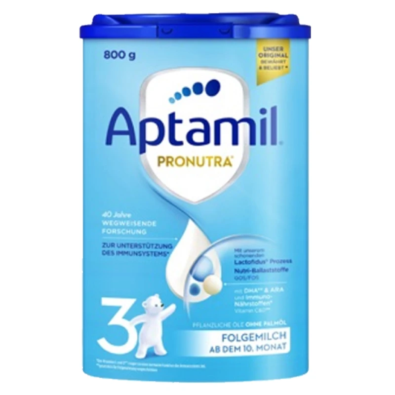 Aptamil | 德国爱他美aptamil奶粉3段800g/罐 新旧版本随机（保税仓发货）（预售3个工作日内发货）,商家Xunan,价格¥225