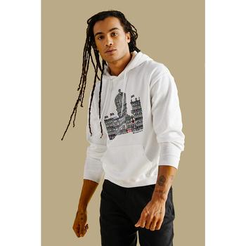 商品x Yotuel Men's Patria Y Vida Art Print Long-Sleeve Hooded Sweatshirt,商家Macy's,价格¥438图片