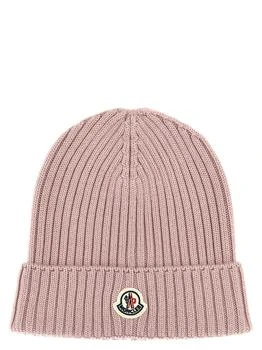 Moncler | Moncler Enfant Kids Logo Patch Beanie,商家Baltini,价格¥1333