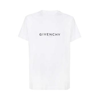 推荐GIVENCHY 男士白色棉质T恤 BM71533Y6B-100商品