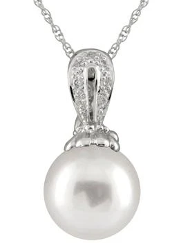 推荐Diamond Enhancer Pearl Pendant Necklace商品