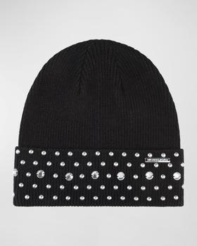 Michael Kors | Rhinestone & Stud Beanie商品图片,