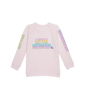 Chaser | Little Mermaid Rainbow Recycled Bliss Knit Pullover (Little Kids/Big Kids)商品图片,6.2折, 独家减免邮费