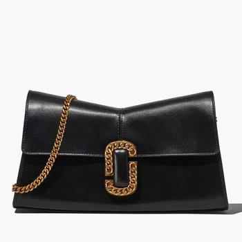 推荐Marc Jacobs St Marc Coated Leather Clutch Bag商品