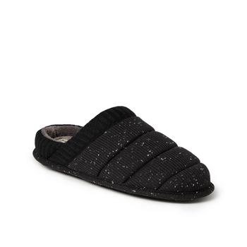 Dear Foams | Men's Aiden Flecked Waffle Knit Clog Slippers商品图片,