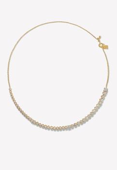 商品Adornmonde | Jannel Crystal-Embellished Necklace,商家Thahab,价格¥2405图片
