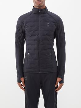 推荐Climate zipped padded running jacket商品