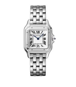 推荐Medium Stainless Steel Panthère de Cartier Watch 27mm商品