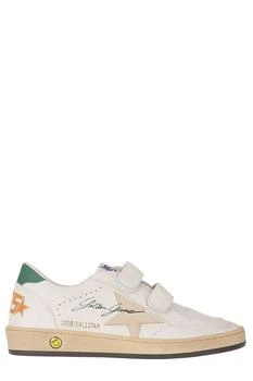 Golden Goose | Golden Goose Kids Ball Star Touch-Strap Sneakers,商家Cettire,价格¥1933