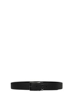 商品Regular belts Leather Black Black图片
