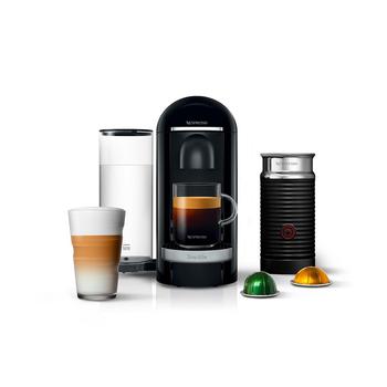 推荐Vertuo Plus Deluxe Coffee and Espresso Maker by Breville, Piano Black with Aeroccino Milk Frother商品