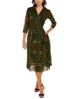 samantha sung是什么牌子, SAMANTHA SUNG | Samantha Sung Audrey 3 Shirtdress商品图片 3.8折