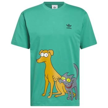 Adidas | adidas Originals Simpsons Pet T-Shirt - Men's,商家Champs Sports,价格¥268
