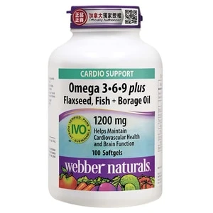 Webber Naturals | WEBBER NATURALS 健心奥米加3-6-9,商家Yee Collene,价格¥474