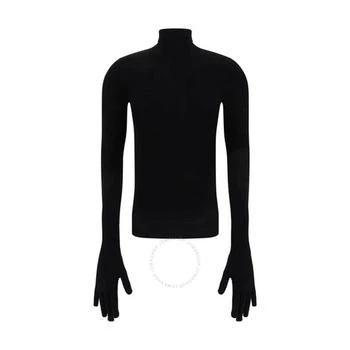Balenciaga | Ladies Black Gloves Sweater,商家Jomashop,价格¥3733