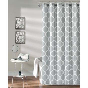 商品Lush Décor | Geo 72"x 72" Shower Curtain,商家Macy's,价格¥186图片