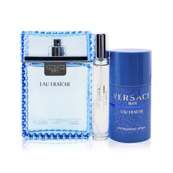 范思哲香水评价, Versace | Versace 云淡风轻男士香氛套装：淡香水 100ml/3.4oz + 淡香水 10ml/0.3oz + 止汗膏 75g/2.5oz 3pcs商品图片 
