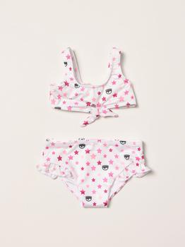推荐Chiara Ferragni bikini set with Logomania print商品