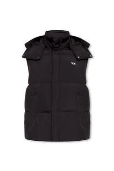 Diesel | Diesel W-Rolfys Logo Patch Padded Vest 5.9折