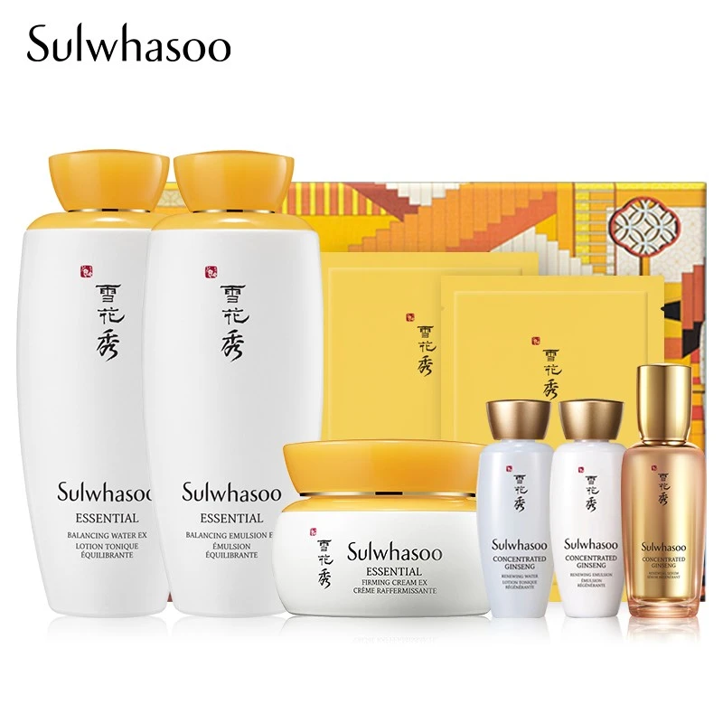 Sulwhasoo | 雪花秀 滋盈肌本水乳面霜护肤品套装 补水保湿 改善暗沉,商家LuxuryBeauty,价格¥488