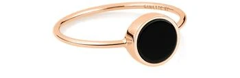 Ginette NY | Ever Onyx 迷你戒指,商家24S,价格¥1668