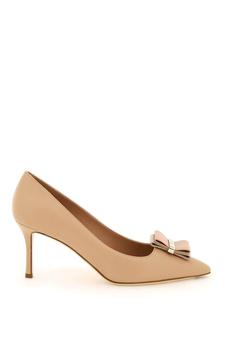 菲拉格慕女鞋, Salvatore Ferragamo | DOUBLE BOW PUMPS商品图片 额外7折, 额外七折