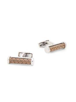 商品Tateossian | Braided Wire Cufflinks,商家Saks OFF 5TH,价格¥2075图片