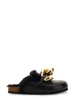 JW Anderson | MULE "CHAIN" WITH ECO-FUR商品图片,7折