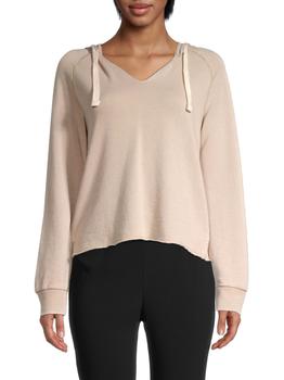 Kensie是什么牌子, Kensie | Raw Edge Hem Hoodie商品图片 2.9折
