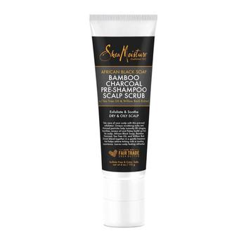 SheaMoisture | African Black Soap & Bamboo Charcoal Pre-shampoo Scalp Scrub商品图片,额外8折, 额外八折