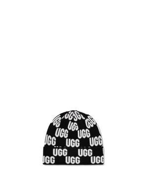 UGG | Checked UGG Logo Beanie 9.4折