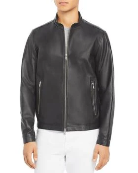 Theory | 皮衣 Kelleher Morvek L Leather Jacket,商家Bloomingdale's,价格¥5608