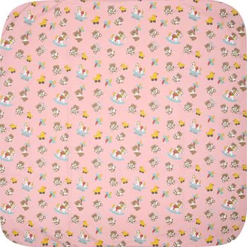 Moschino | Pink Baby Girl Blanket With All-over Pattern 