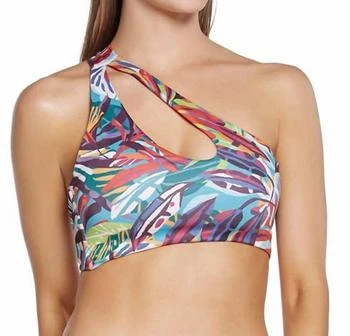 PHAX | Join Life One Shoulder Cut Out Bra Top In Multi,商家Premium Outlets,价格¥311