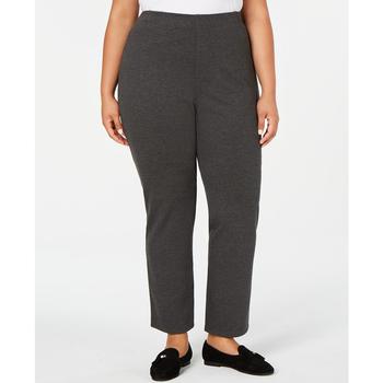 推荐Plus Size Straight-Leg Pants, Created for Macy's商品