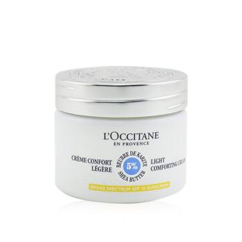 欧舒丹身体乳代购, L'Occitane | L'Occitane 5%乳木果油滋养保湿面霜SPF15 Shea Butter 5% Light Comforting Cream SPF 15 50ml/1.7oz商品图片 