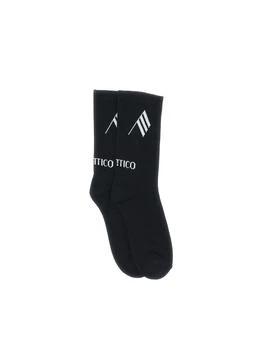推荐The Attico Logo-Intarsia Ankle-Length Socks商品