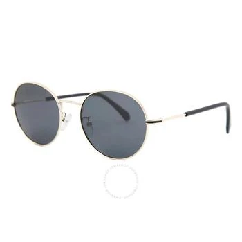 Polaroid | Polarized Grey Round Unisex Sunglasses PLD 2093/G/S 0J5G/M9 54 2.4折, 满$200减$10, 满减