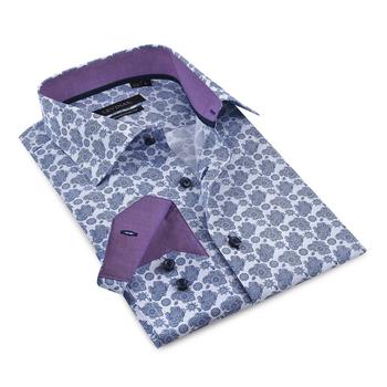 Levinas, Levinas | Contemporary Fit Contrast Detailed Button Down商品图片 2.2折