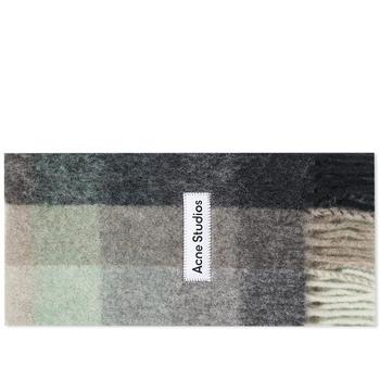 艾克妮衣服, Acne Studios | Acne Studios Vally Check Scarf商品图片 