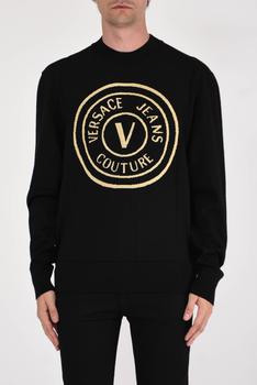 推荐Versace jeans couture shirt with Lurex logo商品