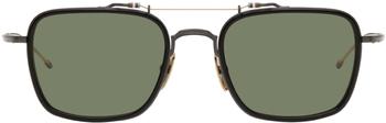 thom browne眼镜, Thom Browne | Black TB715 Sunglasses商品图片 