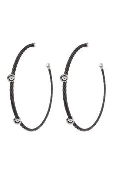 ALOR | Cable Hoop Earrings,商家Nordstrom Rack,价格¥2848