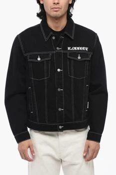 Rassvet | Rassvet Denim Jacket with Leather Patch,商家stork,价格¥2177