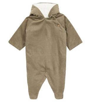 Bonpoint | Baby Fevrier cotton corduroy onesie 4.9折×额��外8折, 独家减免邮费, 额外八折